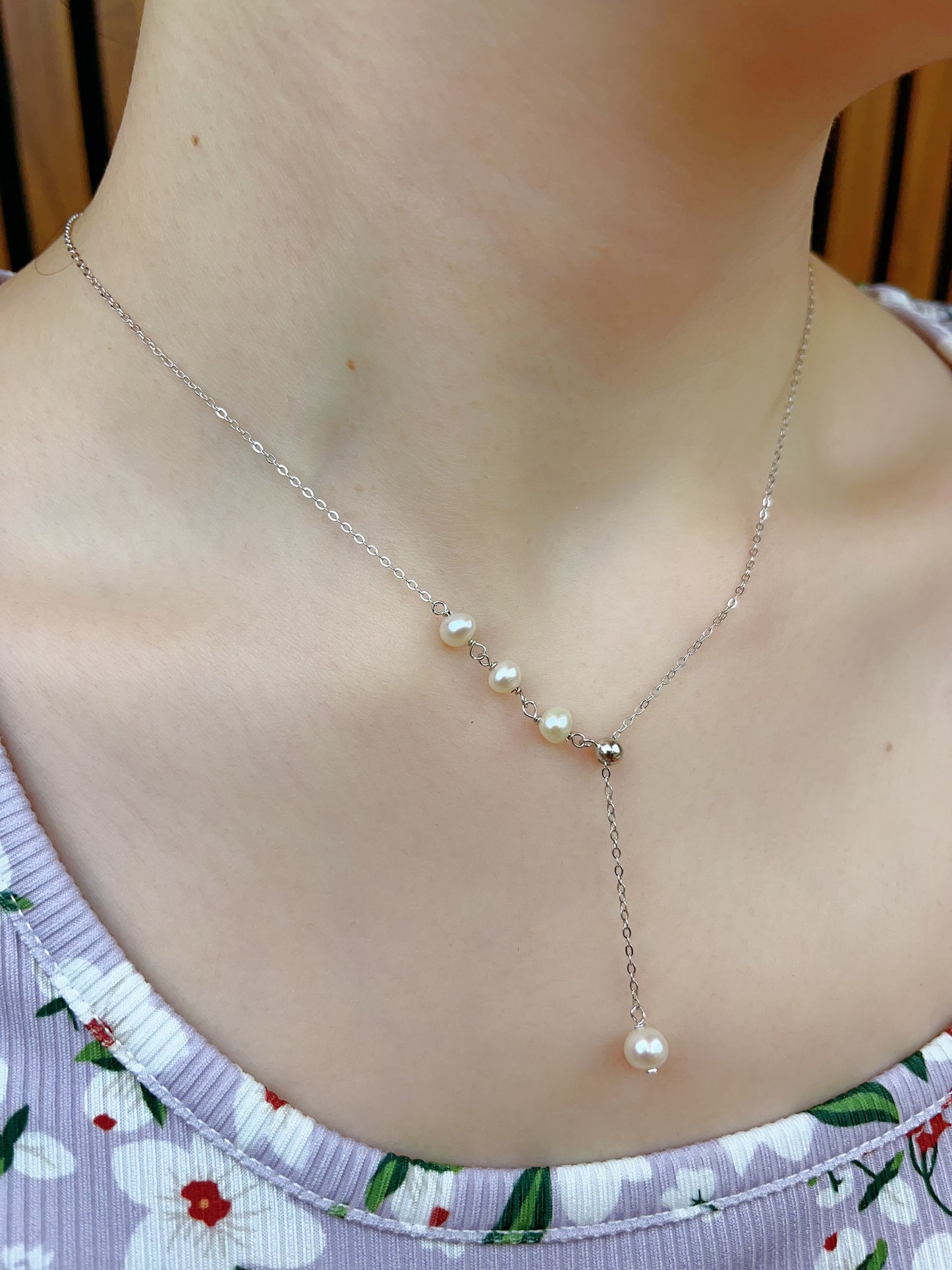 Sterling Silver Shell Pearl Pendant Necklaces for Women - LAX Jewelry