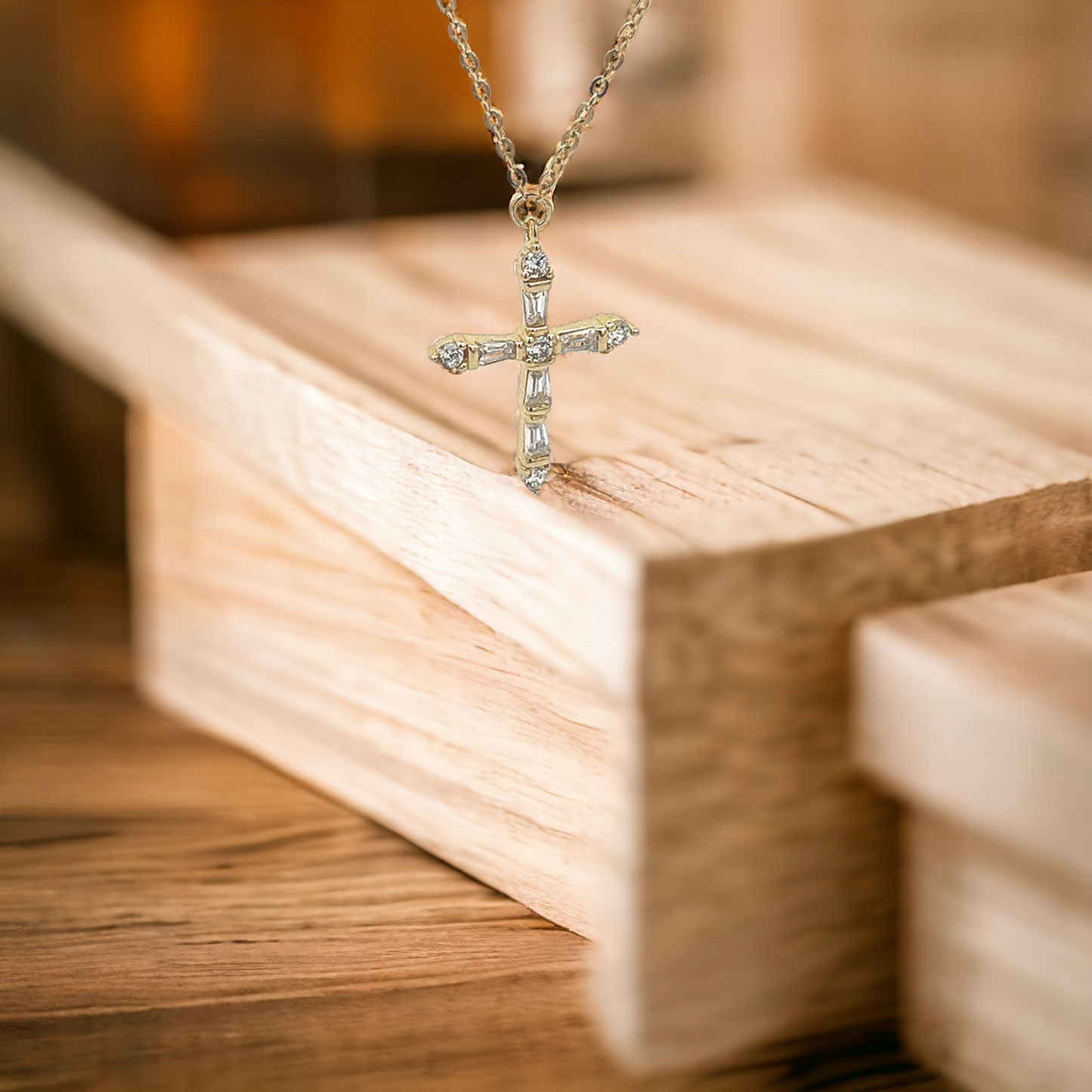 925 Sterling Silver Cross Necklace for Women - LAX Jewelry