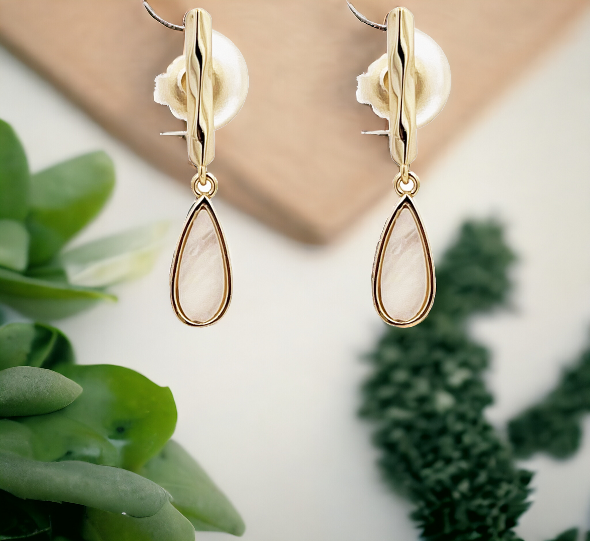 Silver Mirror Style Earrings for Women - LAX Jewelry