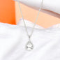 Sterling Silver with Elegant Gemstone Necklace for Women - LAX Jewelry